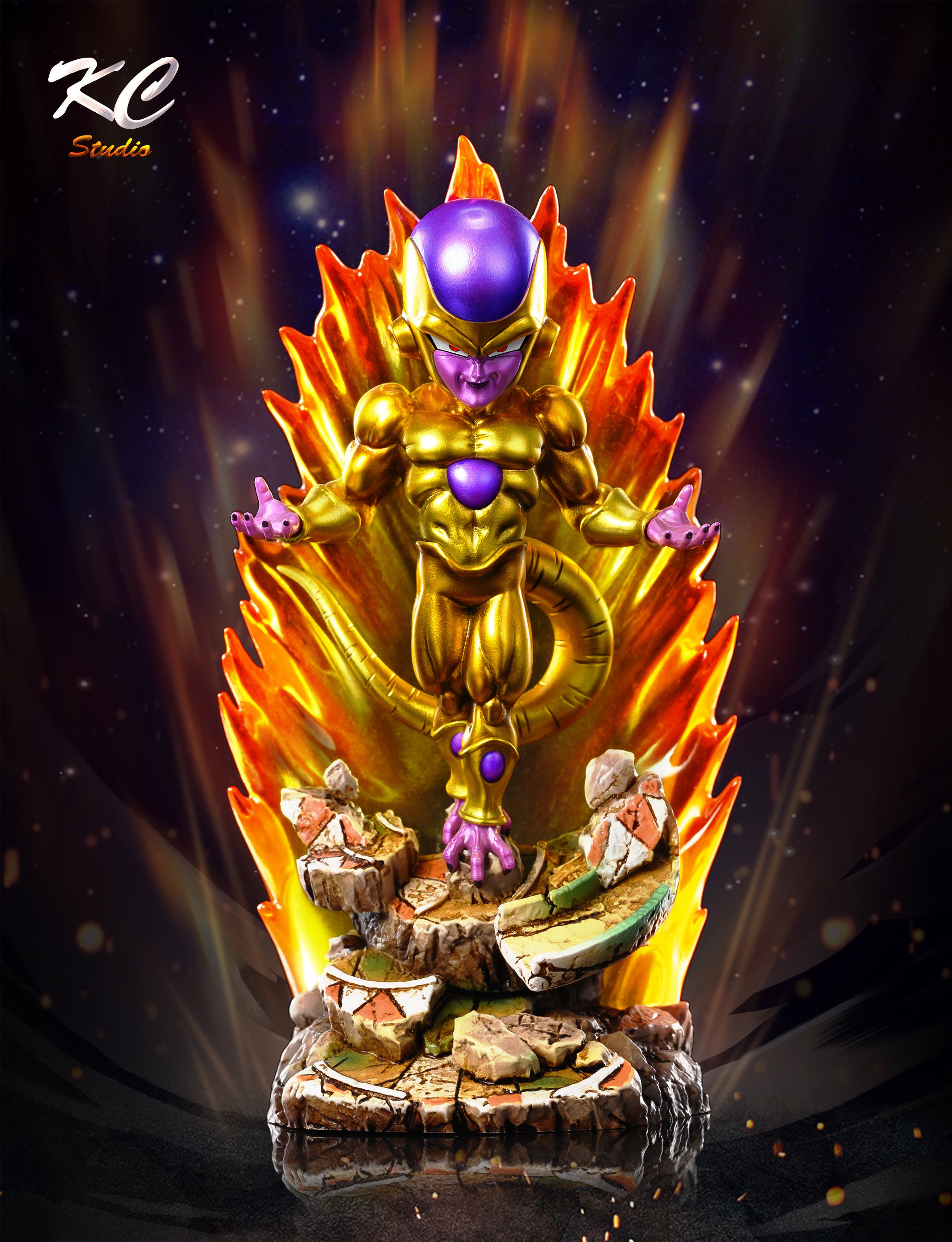 KC STUDIO DRAGON BALL SUPER GOLDEN FRIEZA IN STOCK FF