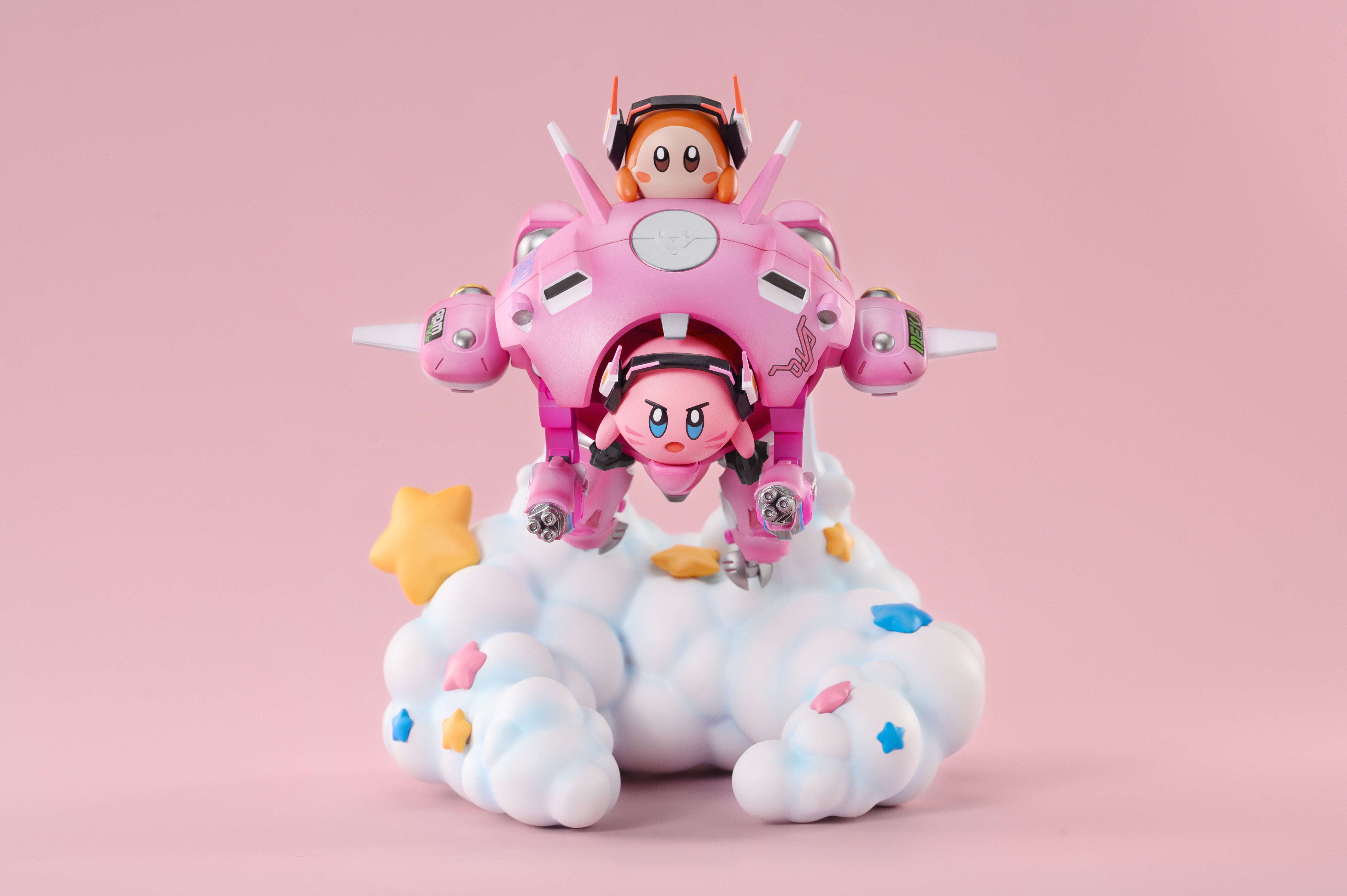 MIDNIGHT STUDIO – OVERWATCH: D.VA AND MEKA MECH KIRBY [PRE-ORDER] – FF  COLLECTIBLES