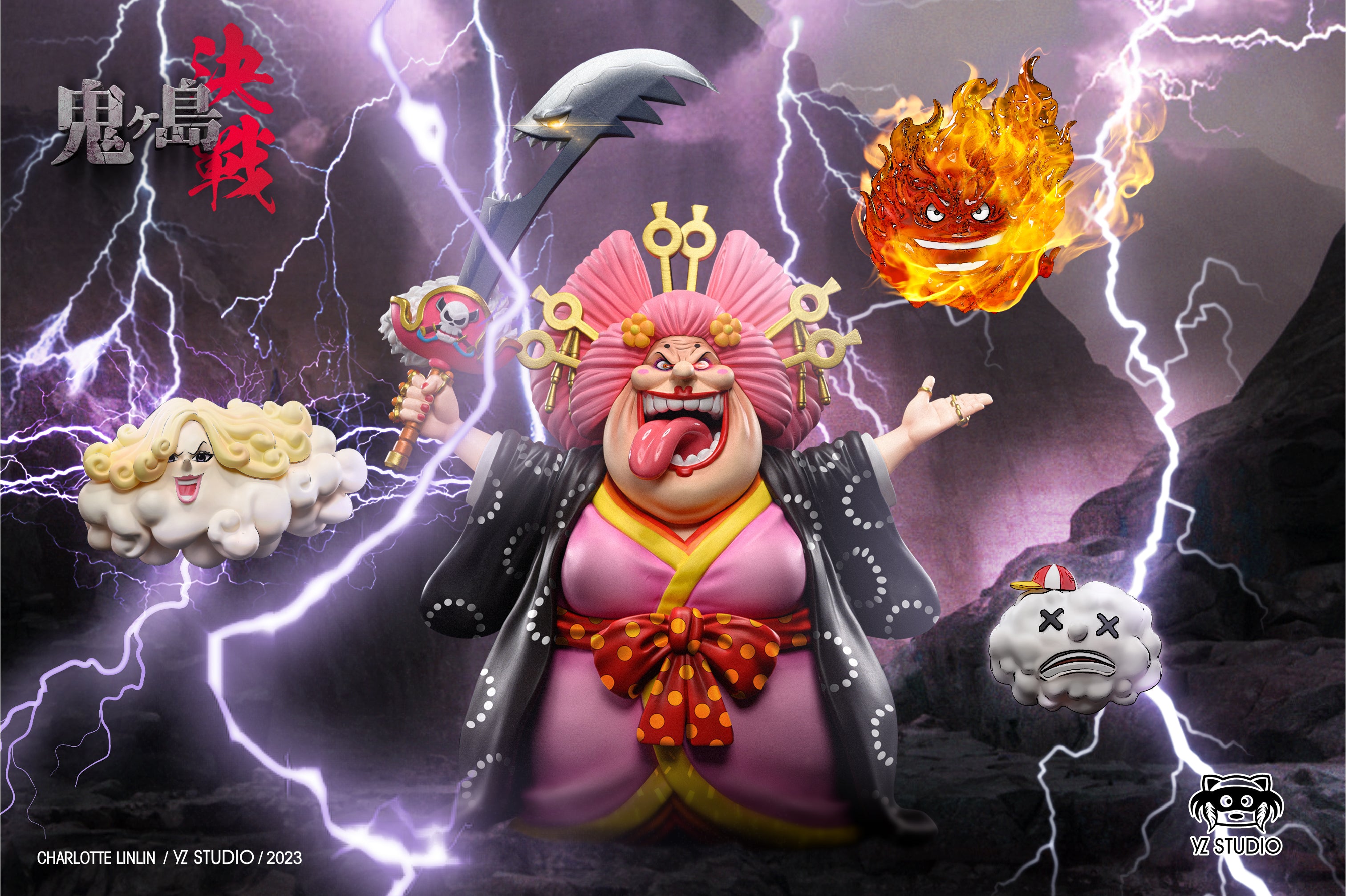 League One Piece Zeus and Prometheus BIGMOM's Accessories Kit Model WCF In  Stock