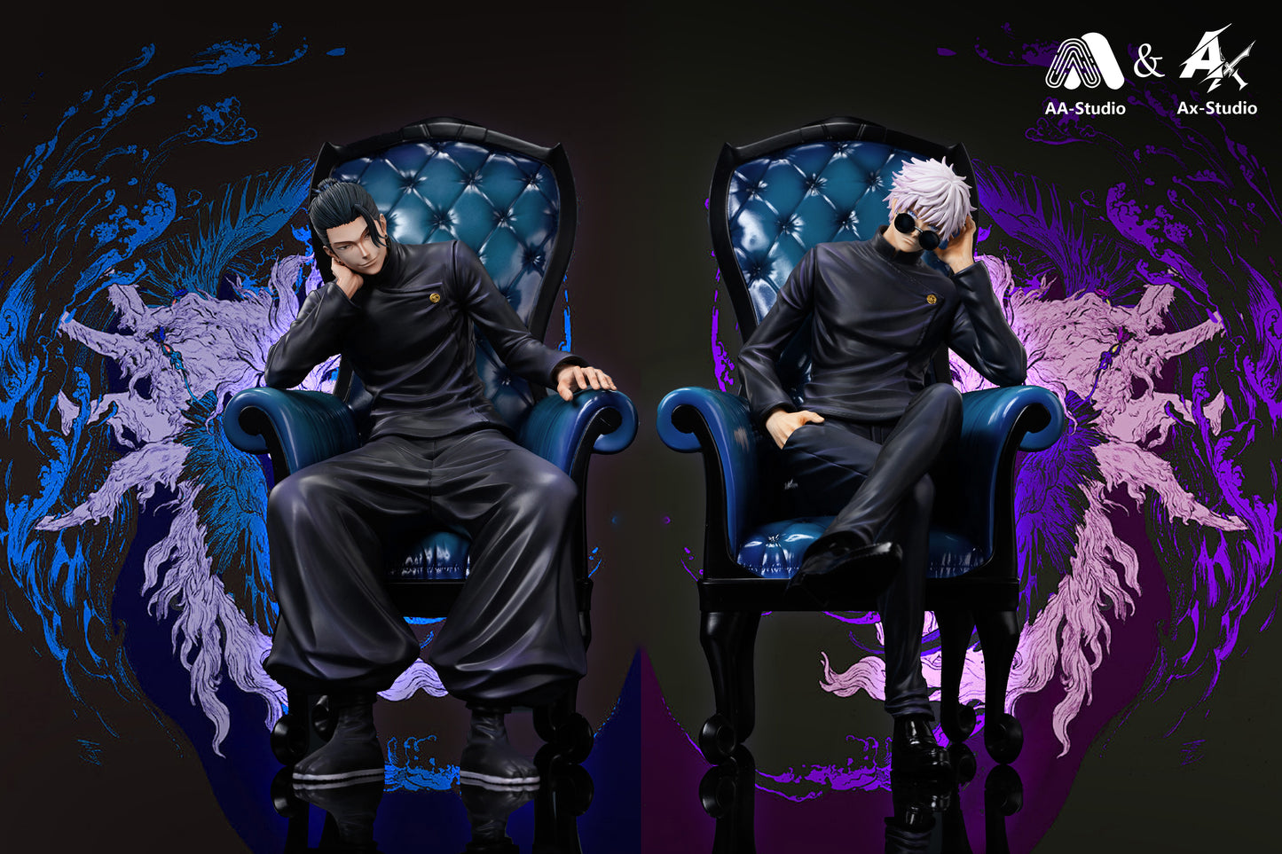 AA x AX STUDIO – JUJUTSU KAISEN: SITTING POSE SERIES 1. SATORU GOJO [IN STOCK]