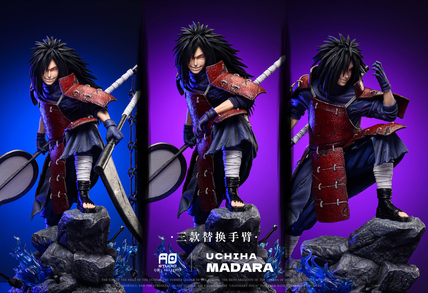 AO STUDIO – NARUTO: MADARA UCHIHA [IN STOCK]