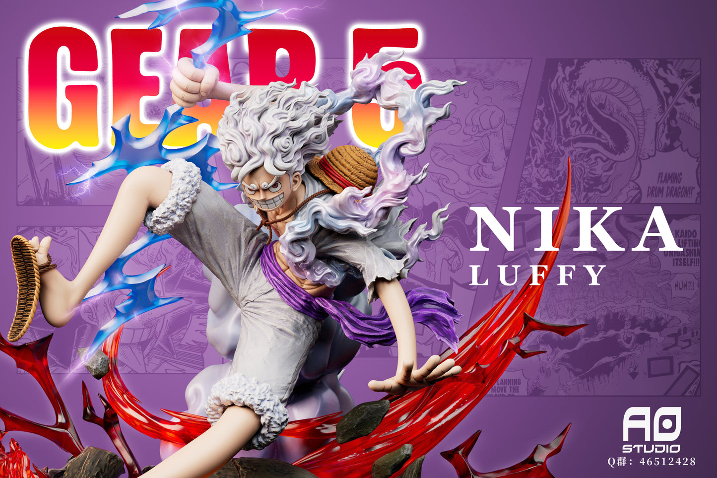 AO STUDIO – ONE PIECE: NIKA LUFFY [IN STOCK]