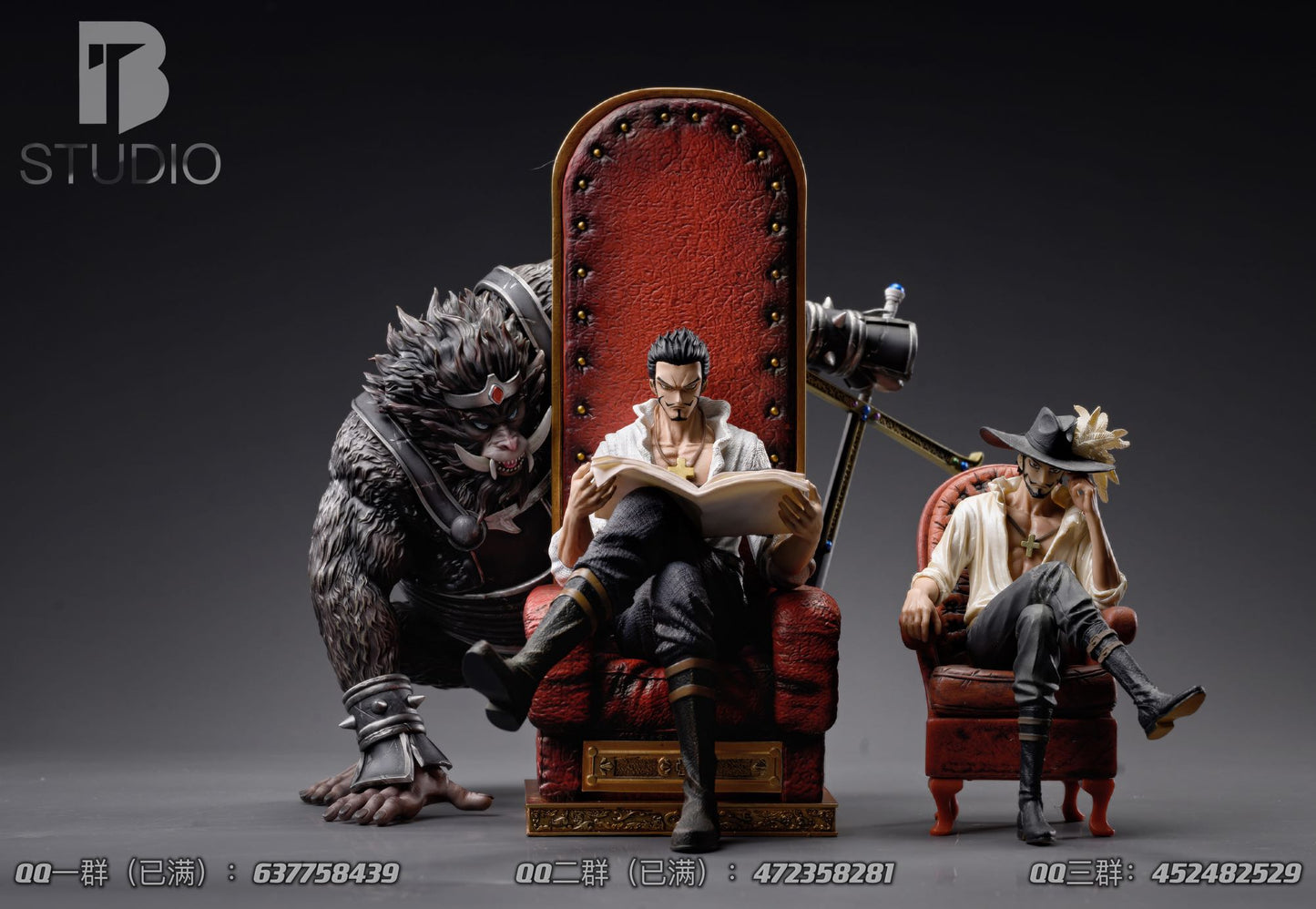 BT STUDIO – ONE PIECE: 7 WARLORDS SITTING POSE SERIES 5. MIHAWK [IN STOCK]