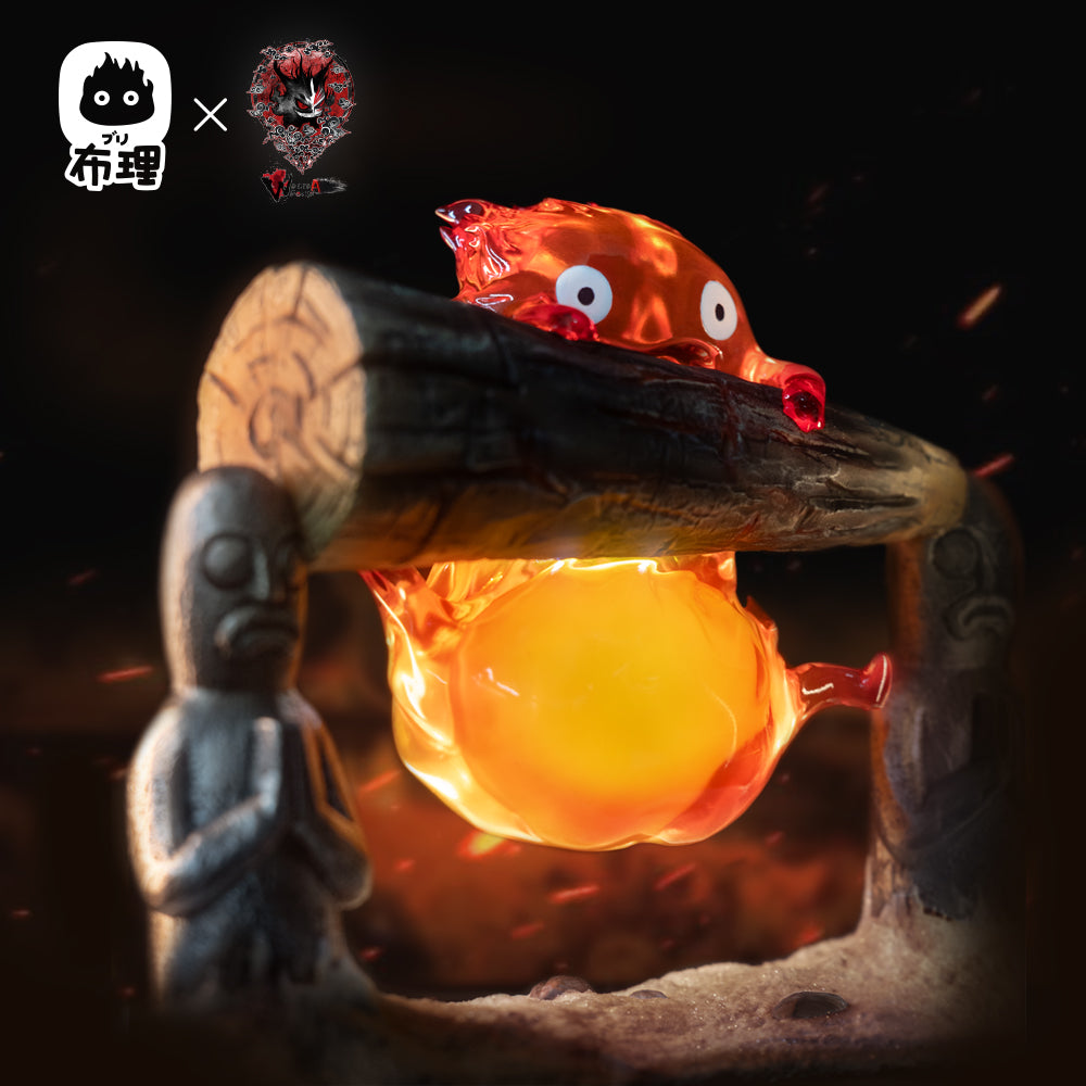 BURI x WEARE A DESIGN STUDIO – HOWL’S MOVING CASTLE: CALCIFER NIGHT LIGHT [PRE-ORDER]