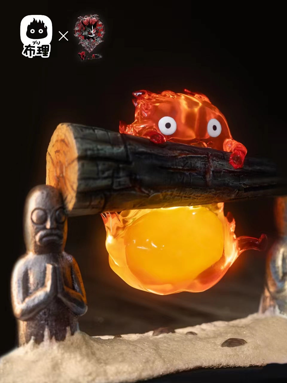 BURI x WEARE A DESIGN STUDIO – HOWL’S MOVING CASTLE: CALCIFER NIGHT LIGHT [PRE-ORDER]