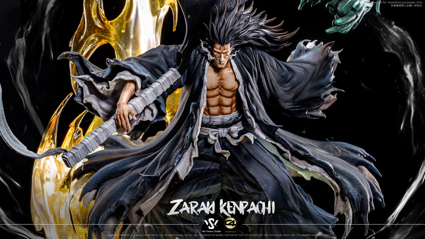 C4 x WIN SHARES STUDIO – BLEACH: TYBW GOTEI 13 SERIES 1. KENPACHI ZARAKI [PRE-ORDER]