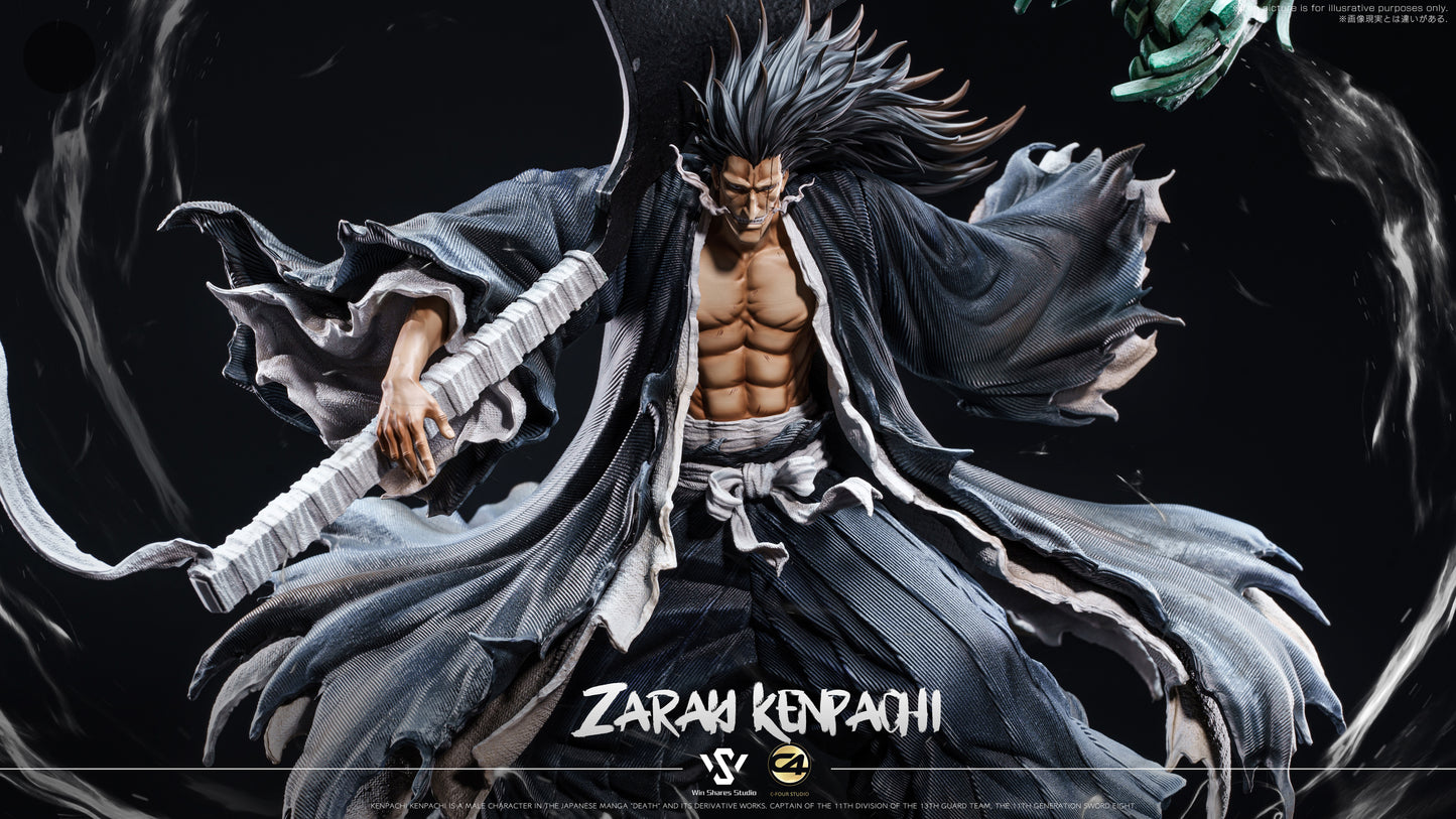 C4 x WIN SHARES STUDIO – BLEACH: TYBW GOTEI 13 SERIES 1. KENPACHI ZARAKI [PRE-ORDER]