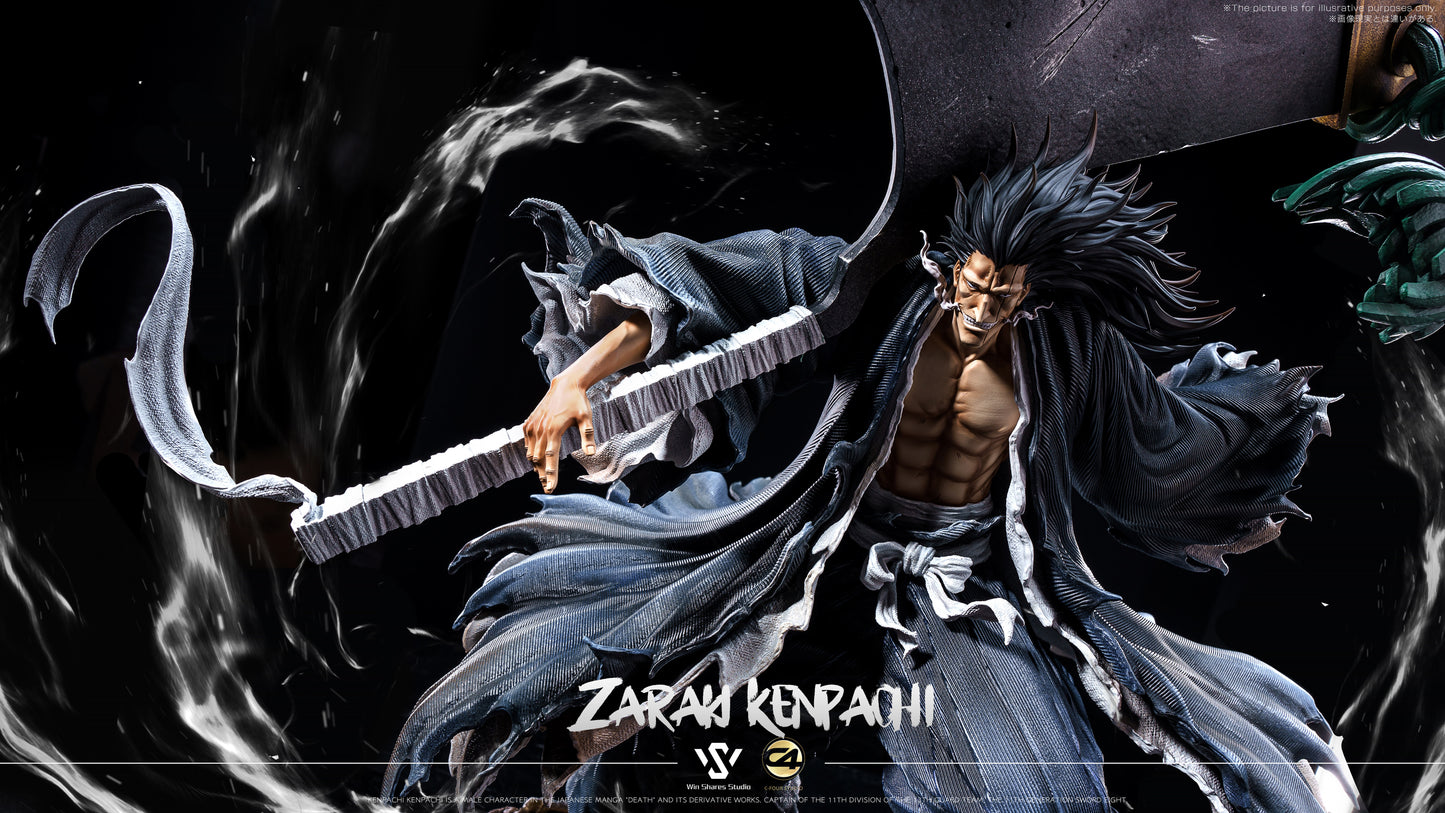 C4 x WIN SHARES STUDIO – BLEACH: TYBW GOTEI 13 SERIES 1. KENPACHI ZARAKI [PRE-ORDER]