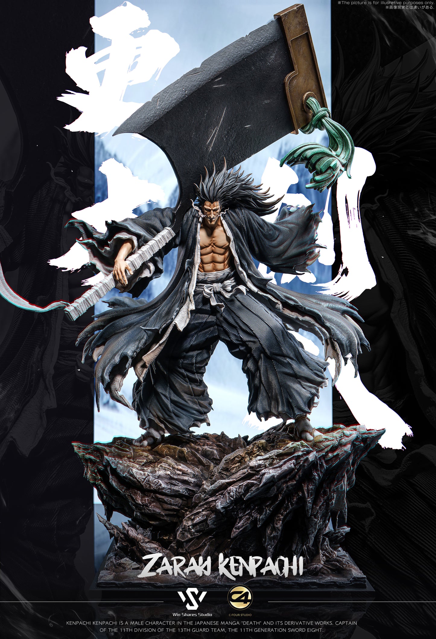 C4 x WIN SHARES STUDIO – BLEACH: TYBW GOTEI 13 SERIES 1. KENPACHI ZARAKI [PRE-ORDER]