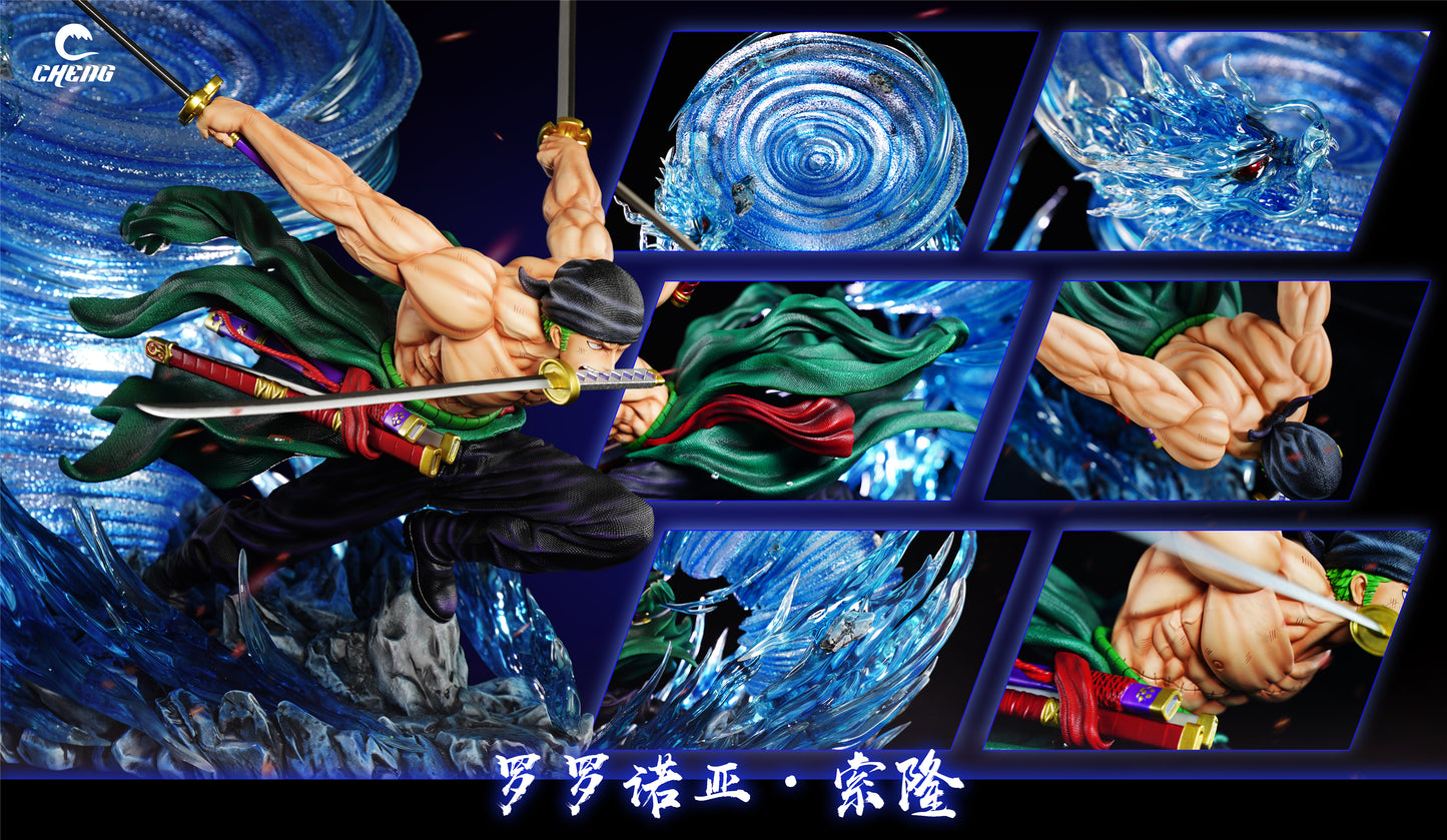 CHENG STUDIO – ONE PIECE: MONSTER TRIO SERIES 2. DRAGON TWISTER ZORO [IN STOCK]