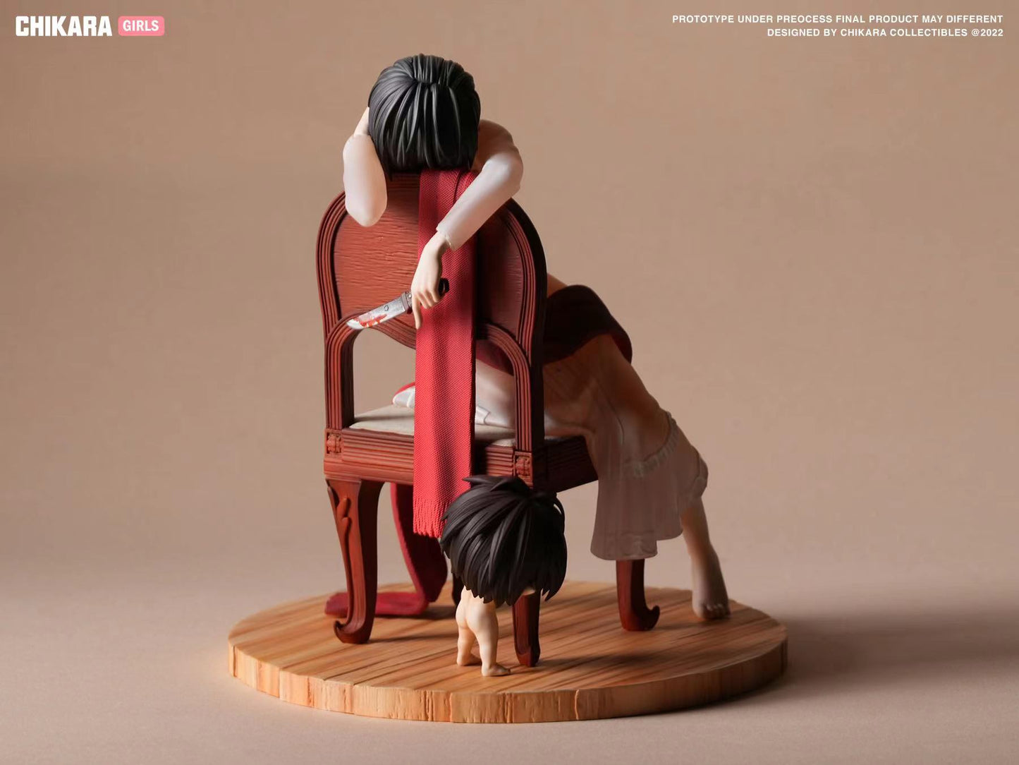 CHIKARA STUDIO – ATTACK ON TITAN: GIRL’S SERIES, MIKASA ACKERMAN [SOLD OUT]