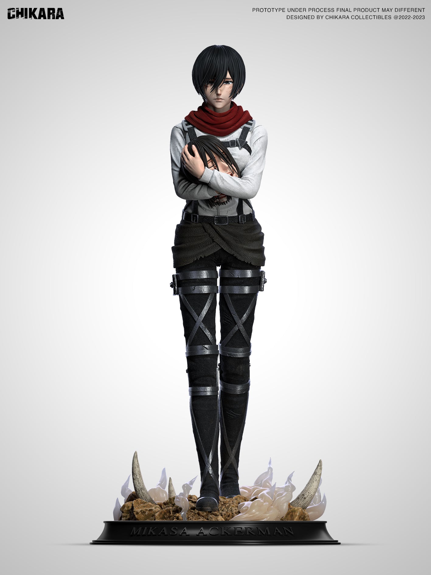 CHIKARA STUDIO – ATTACK ON TITAN: GOODBYE EREN MIKASA ACKERMAN [IN STOCK]