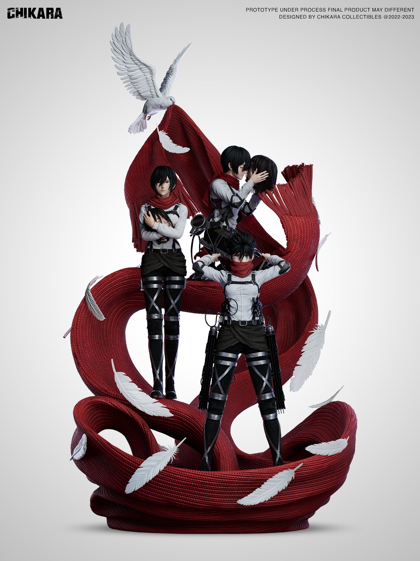 CHIKARA STUDIO – ATTACK ON TITAN: GOODBYE EREN MIKASA ACKERMAN [IN STOCK]