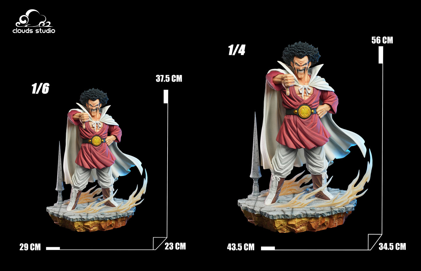 CLOUDS STUDIO – DRAGON BALL Z: MR. SATAN [SOLD OUT]