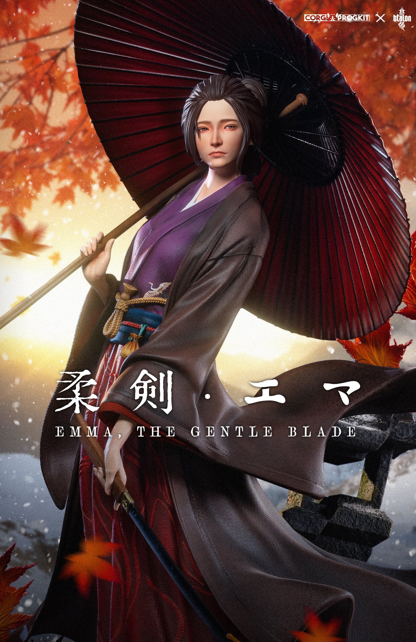 CORGI PROGKIT x DTALON STUDIO – SEKIRO SHADOWS DIE TWICE: EMMA, THE GENTLE BLADE [SOLD OUT]