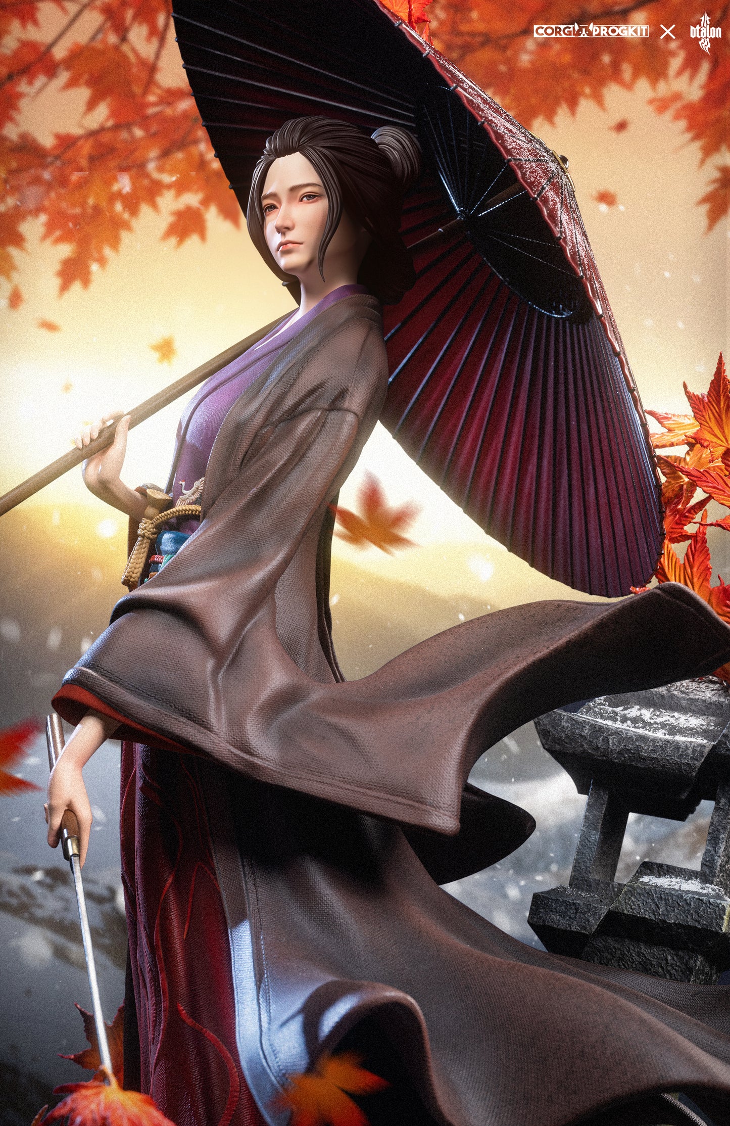 CORGI PROGKIT x DTALON STUDIO – SEKIRO SHADOWS DIE TWICE: EMMA, THE GENTLE BLADE [SOLD OUT]