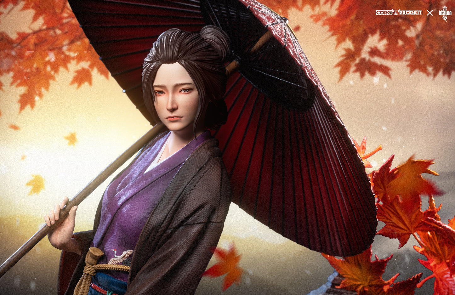 CORGI PROGKIT x DTALON STUDIO – SEKIRO SHADOWS DIE TWICE: EMMA, THE GENTLE BLADE [SOLD OUT]