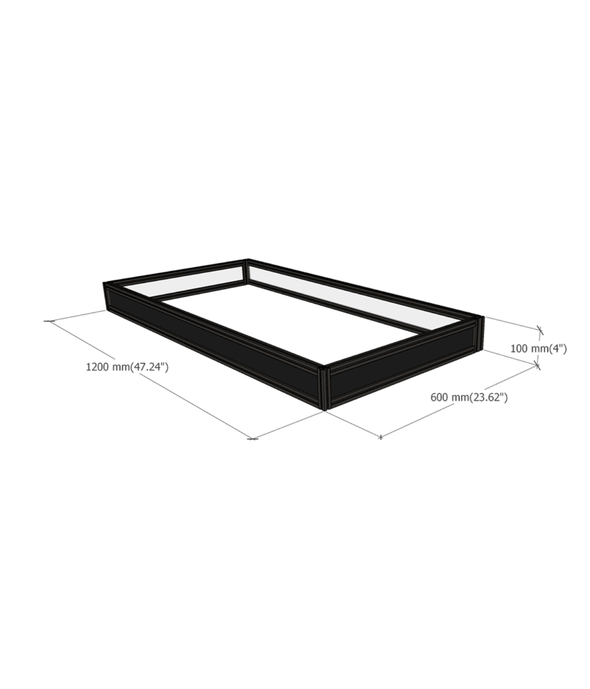 MODUSPACE – DF SERIES DISPLAY RISER [IN STOCK]