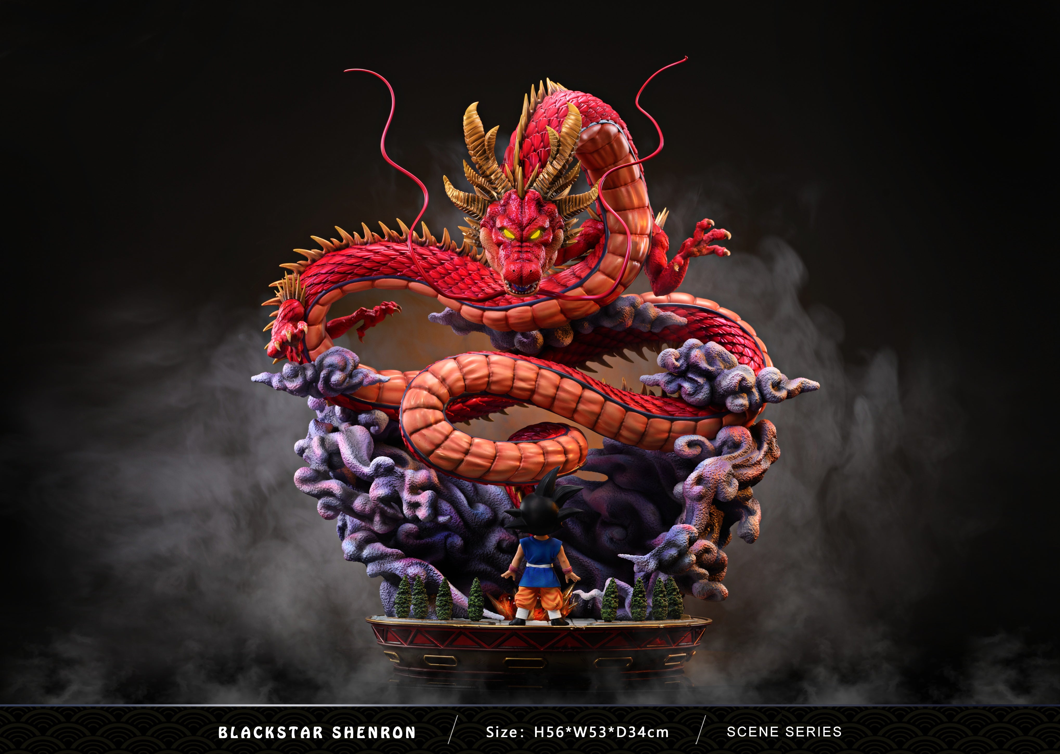 DIM MODEL STUDIO – DRAGON BALL GT: BLACK STAR ULTIMATE SHENRON [PRE-OR ...