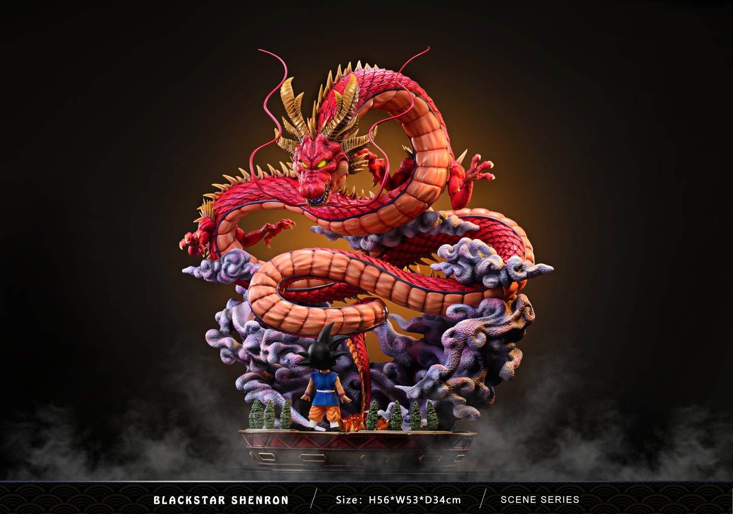 DIM MODEL STUDIO – DRAGON BALL GT: BLACK STAR ULTIMATE SHENRON [IN STOCK]