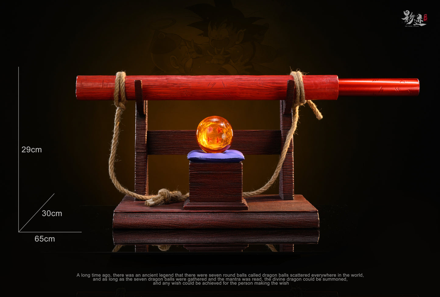 DIM MODEL STUDIO – DRAGON BALL: POWER POLE AND FOUR STAR DRAGON BALL 1/1 [IN STOCK]