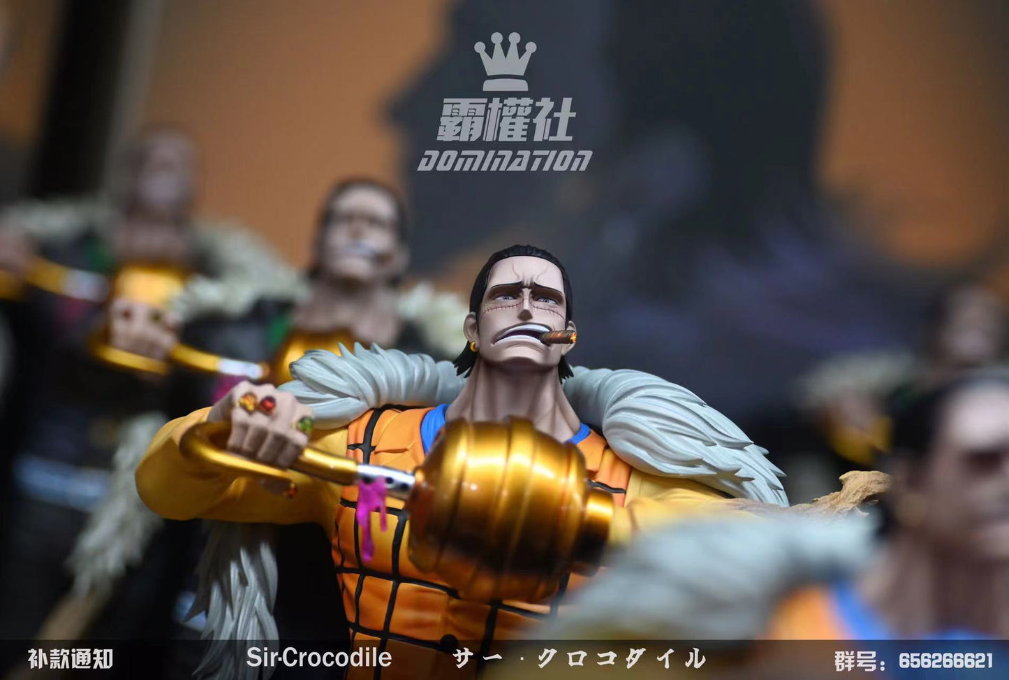 DOMINATION STUDIO – ONE PIECE: 7 WARLORDS SERIES, CROCODILE [IN STOCK]