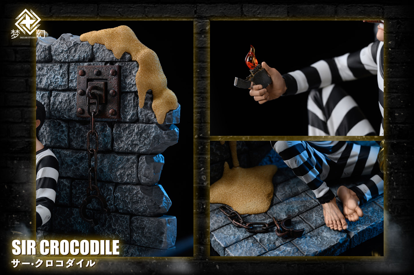 DREAM STUDIO – ONE PIECE: IMPEL DOWN PRISON SERIES 3. CROCODILE [IN STOCK]