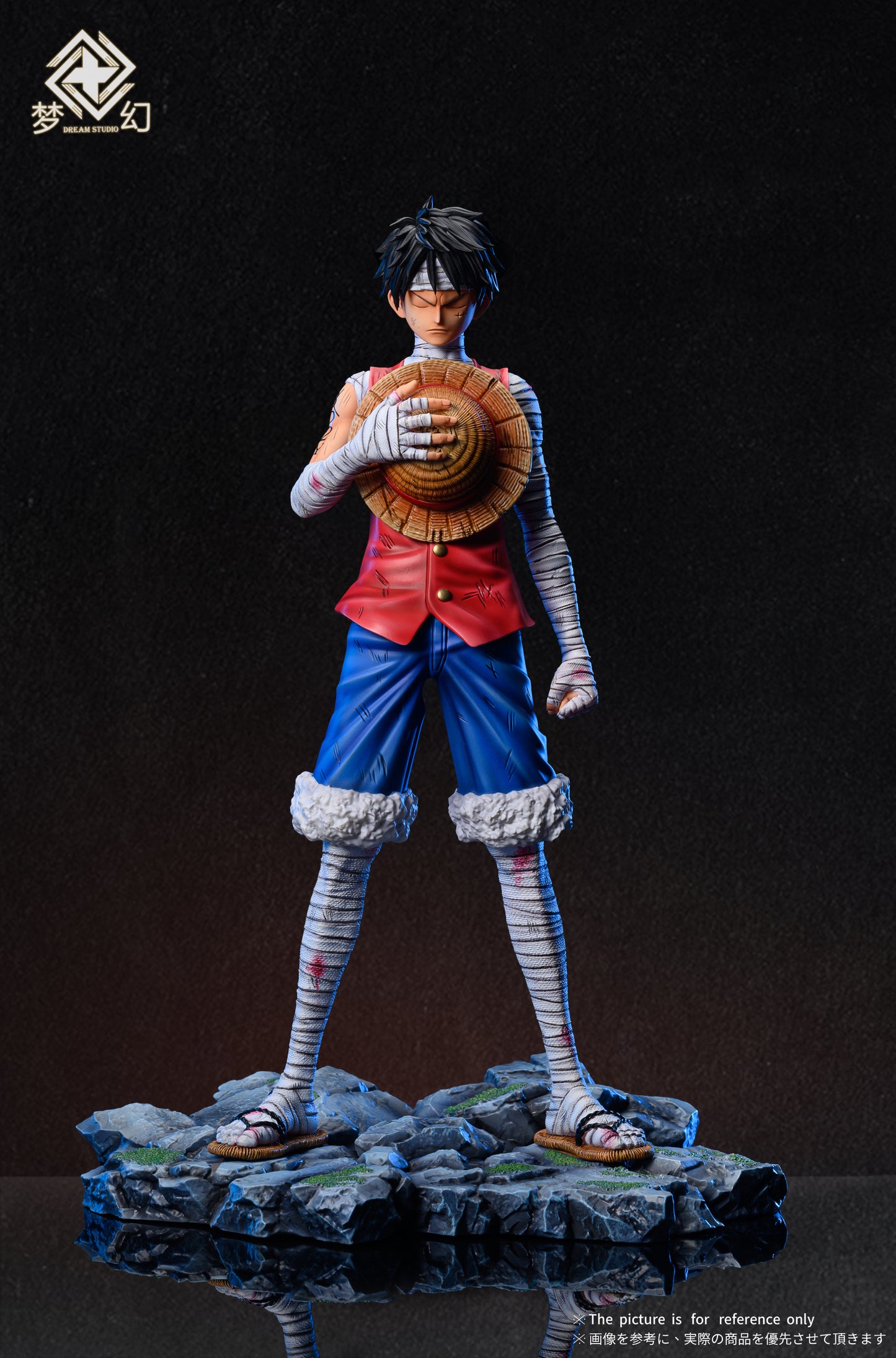 DREAM STUDIO – ONE PIECE: MONSTER TRIO ICONIC SCENE SERIES 2. SKYPIEA SANJI AND 3. 3D2Y LUFFY [SOLD OUT]