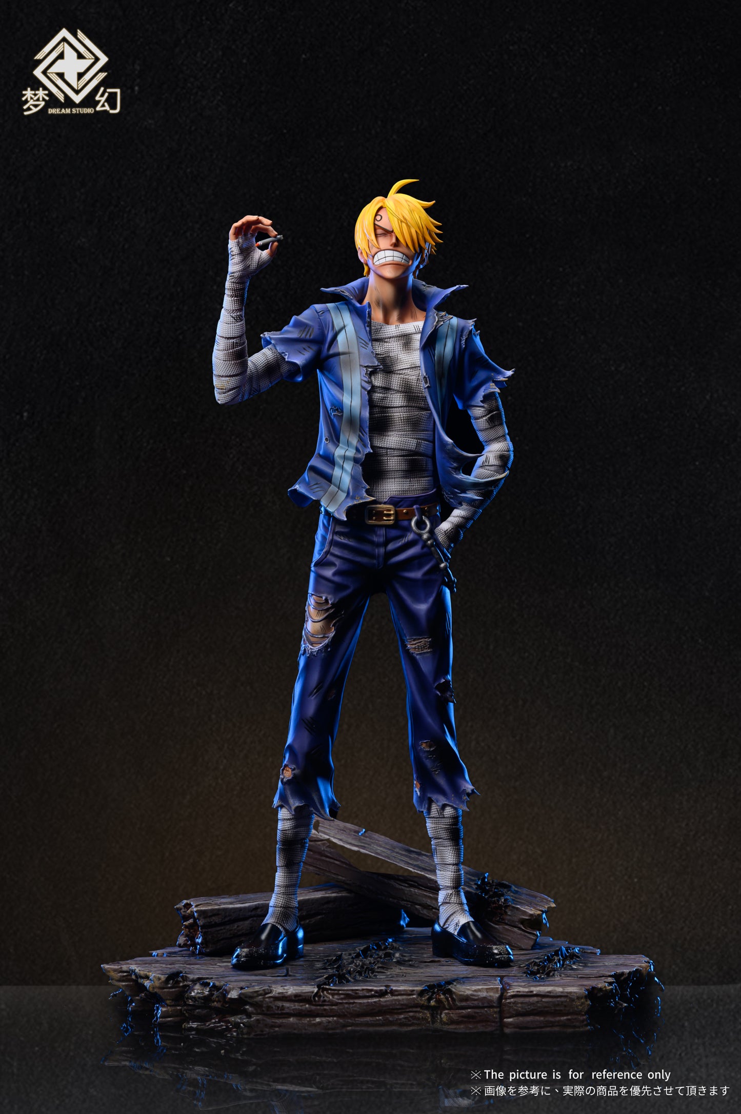 DREAM STUDIO – ONE PIECE: MONSTER TRIO ICONIC SCENE SERIES 2. SKYPIEA SANJI AND 3. 3D2Y LUFFY [SOLD OUT]