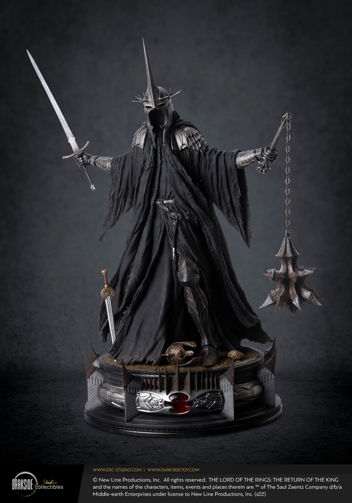 DARKSIDE COLLECTIBLES STUDIO – LORD OF THE RINGS: THE WITCH-KING OF ANGMAR [SOLD OUT]