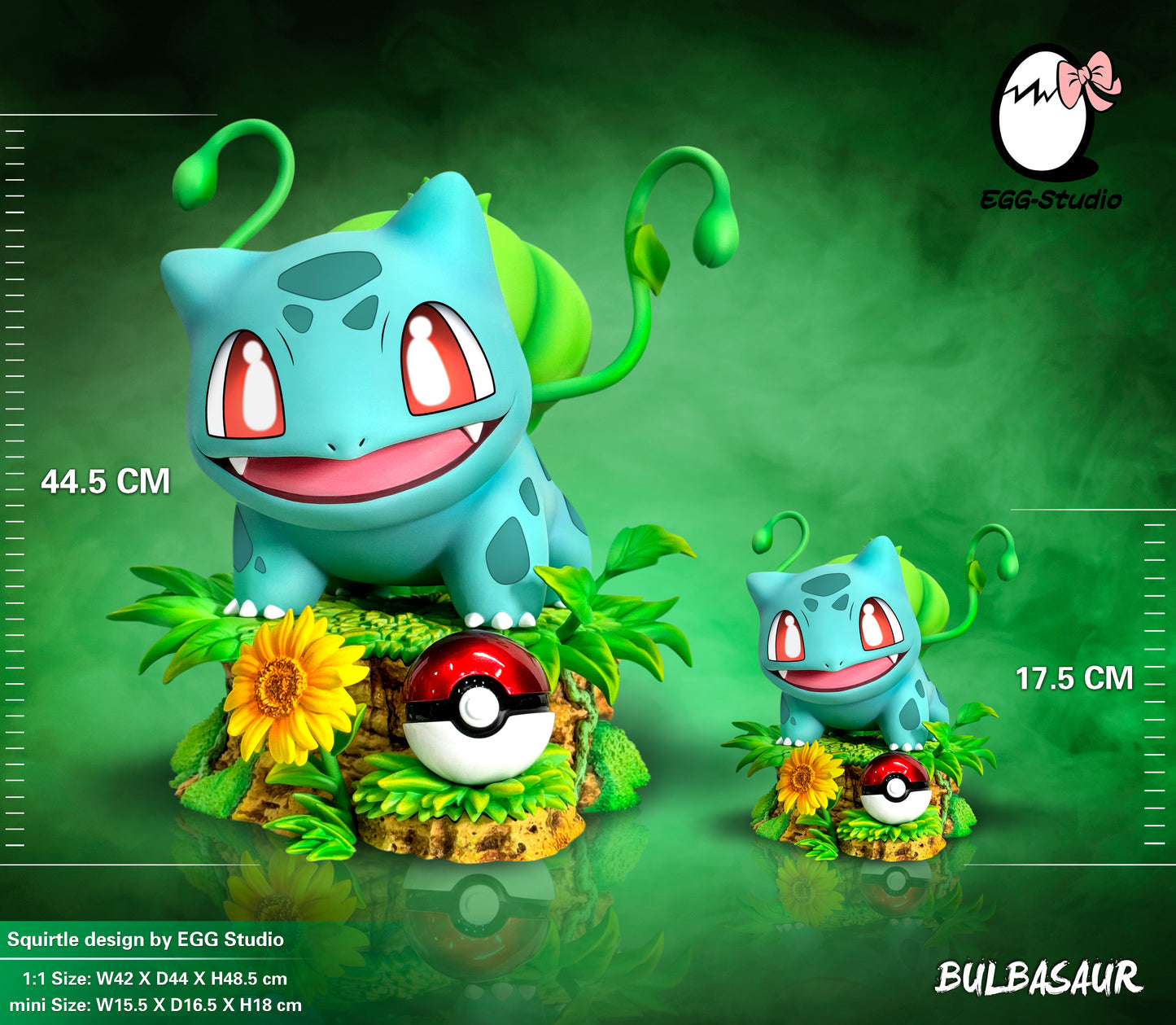 EGG STUDIO – POKEMON: BULBASAUR [IN STOCK]