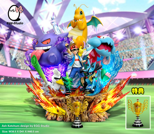 EGG STUDIO – POKEMON: WORLD CHAMPION ASH KETCHUM [PRE-ORDER]