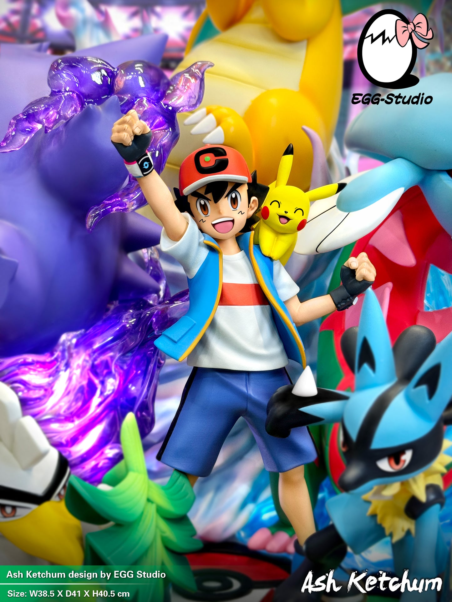 EGG STUDIO – POKEMON: WORLD CHAMPION ASH KETCHUM [PRE-ORDER]