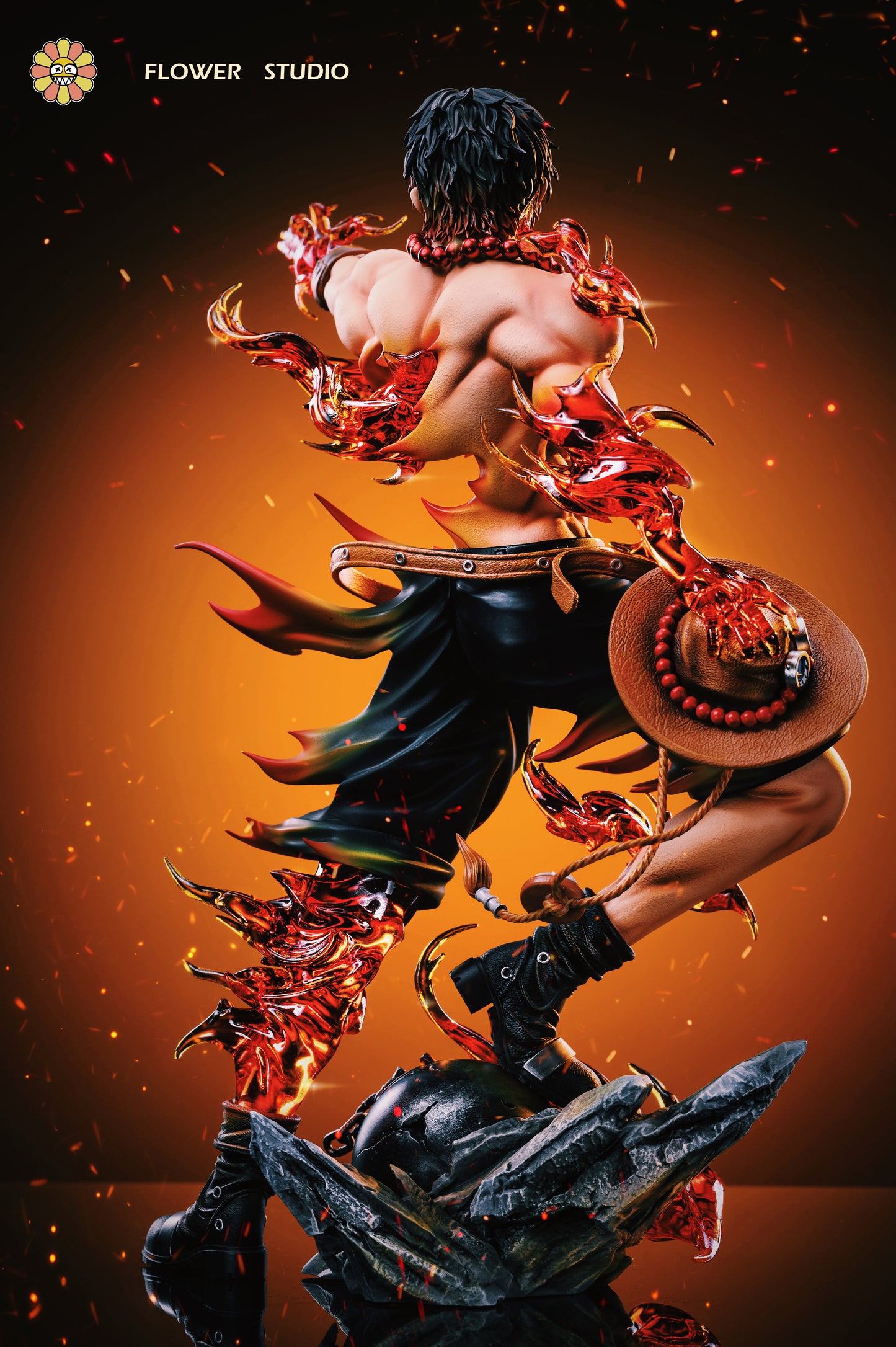 FLOWER STUDIO – ONE PIECE: ACE [IN STOCK]