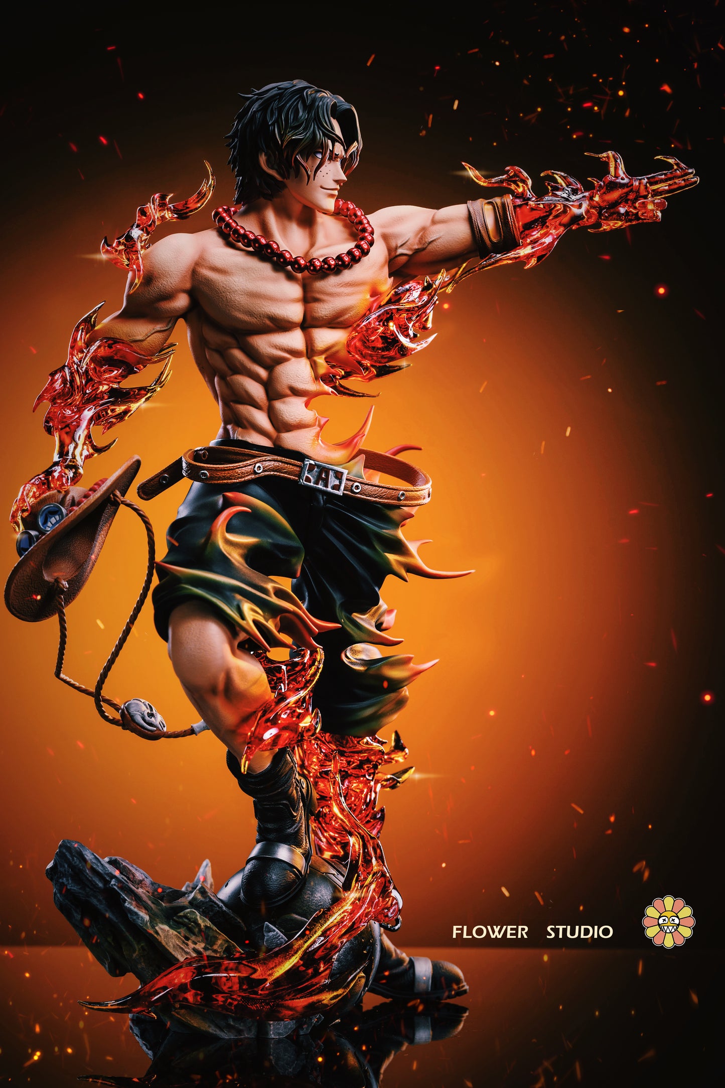 FLOWER STUDIO – ONE PIECE: ACE [IN STOCK]