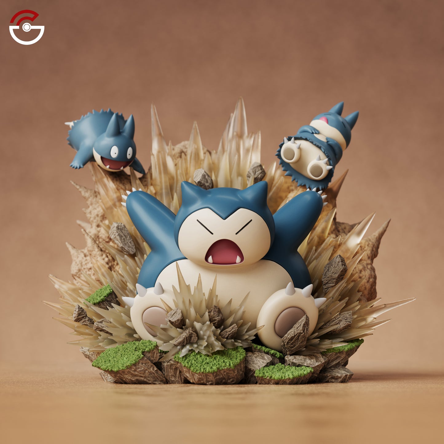 GUANG ZHU STUDIO – POKEMON: SNORLAX EVOLUTION FAMILY [DISCONTINUED]