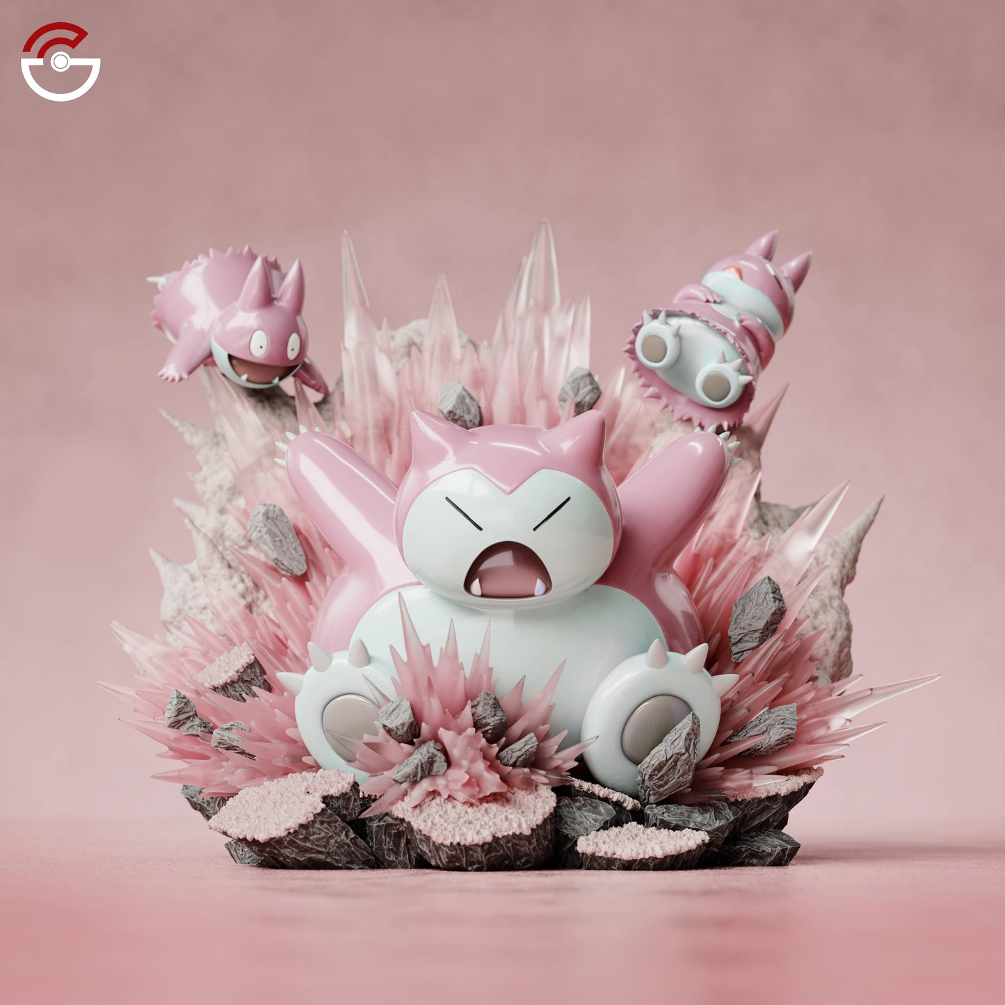 GUANG ZHU STUDIO – POKEMON: SNORLAX EVOLUTION FAMILY [DISCONTINUED]