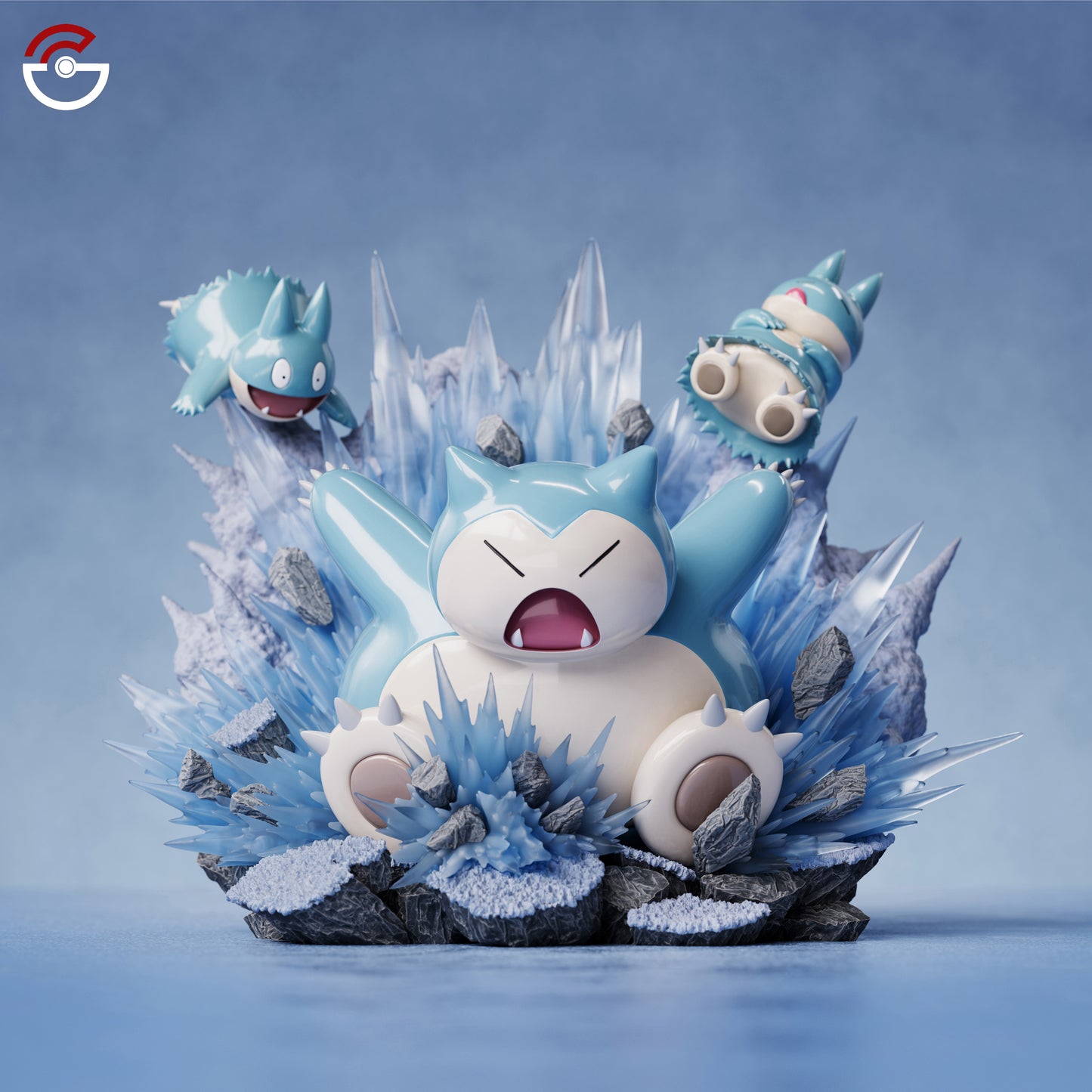 GUANG ZHU STUDIO – POKEMON: SNORLAX EVOLUTION FAMILY [DISCONTINUED]