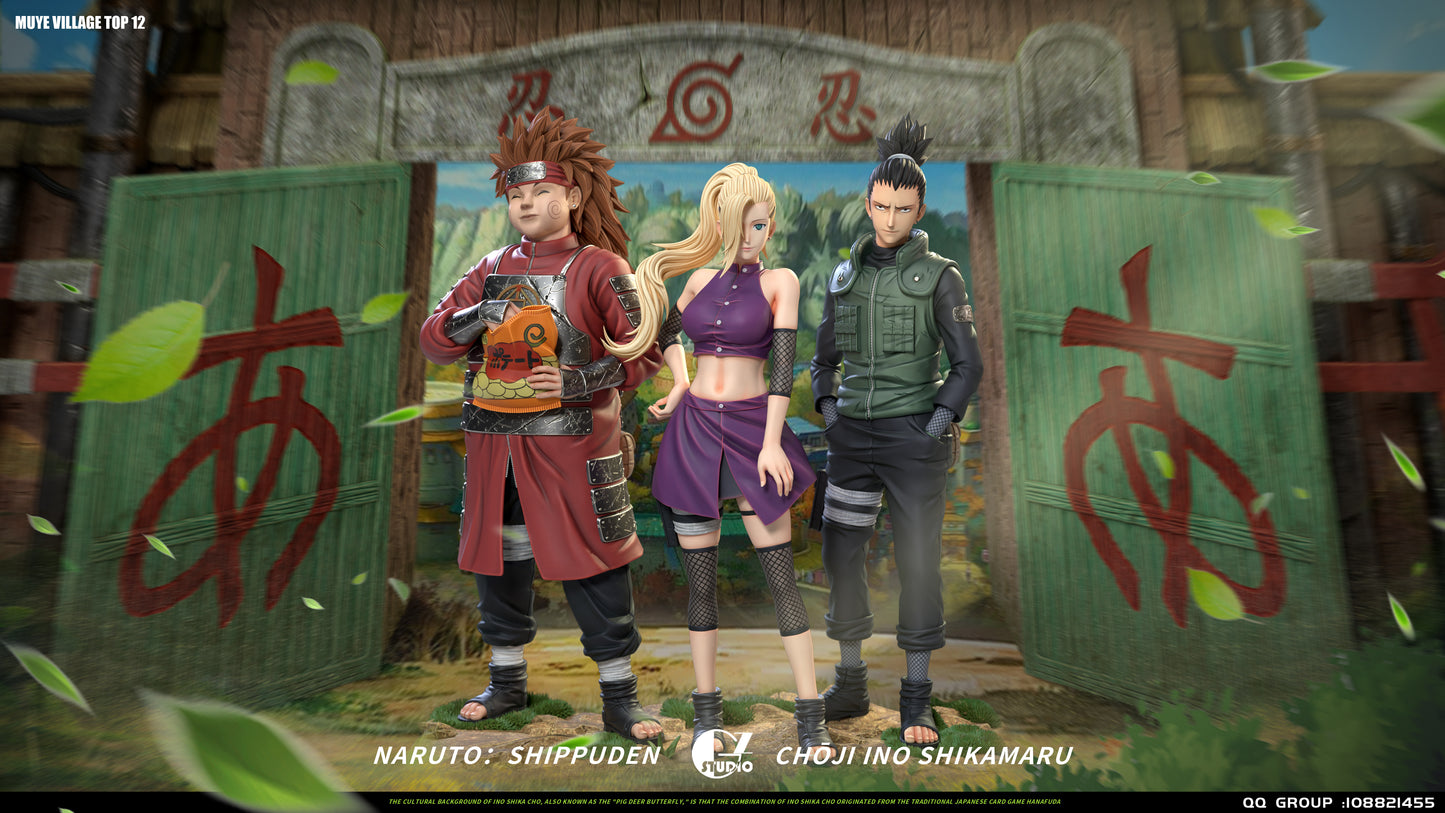 GZ STUDIO – NARUTO: KONOHA 12 SERIES 2. TEAM 10 (ASUMA) [PRE-ORDER]