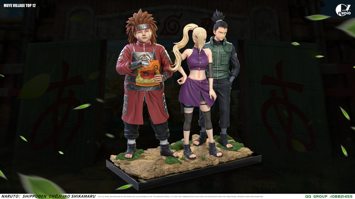 GZ STUDIO – NARUTO: KONOHA 12 SERIES 2. TEAM 10 (ASUMA) [PRE-ORDER]