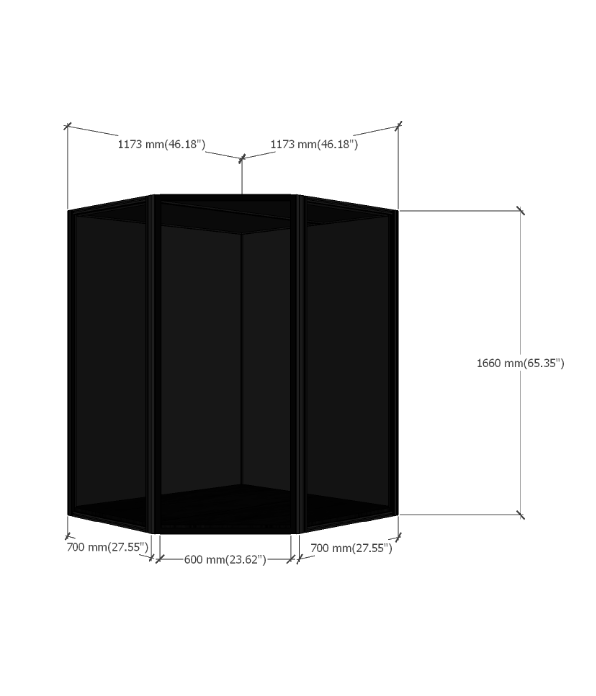 MODUSPACE – MAX PLUS SERIES 45° CORNER [PRE-ORDER]