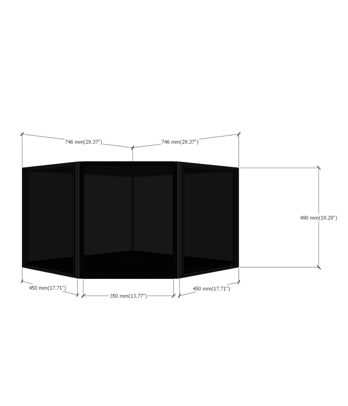 MODUSPACE – SIXTH SERIES 45° CORNER [IN STOCK]