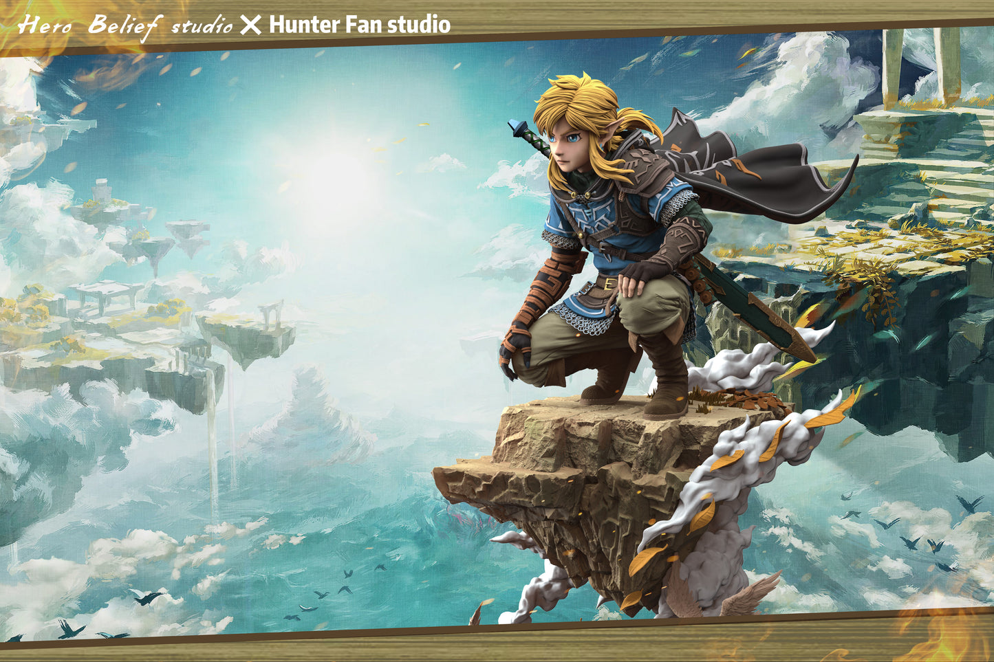 HERO BELIEF x HUNTER FAN STUDIO – THE LEGEND OF ZELDA: TEARS OF THE KINGDOM LINK [IN STOCK]