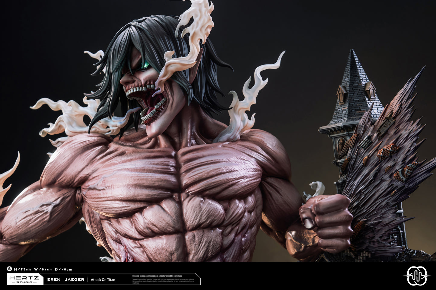 HERTZ STUDIO – ATTACK ON TITAN: 2. EREN JAEGER, THE ATTACK TITAN [PRE-ORDER]