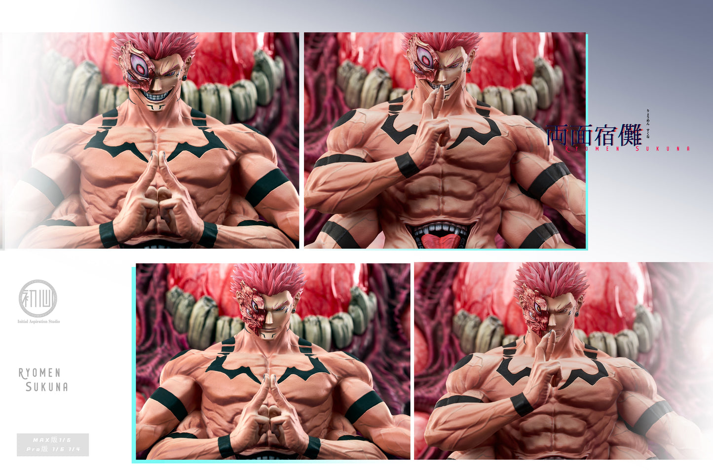 INITIAL ASPIRATION STUDIO – JUJUTSU KAISEN: 1. KING OF CURSES, RYOMEN SUKUNA [PRE-ORDER]