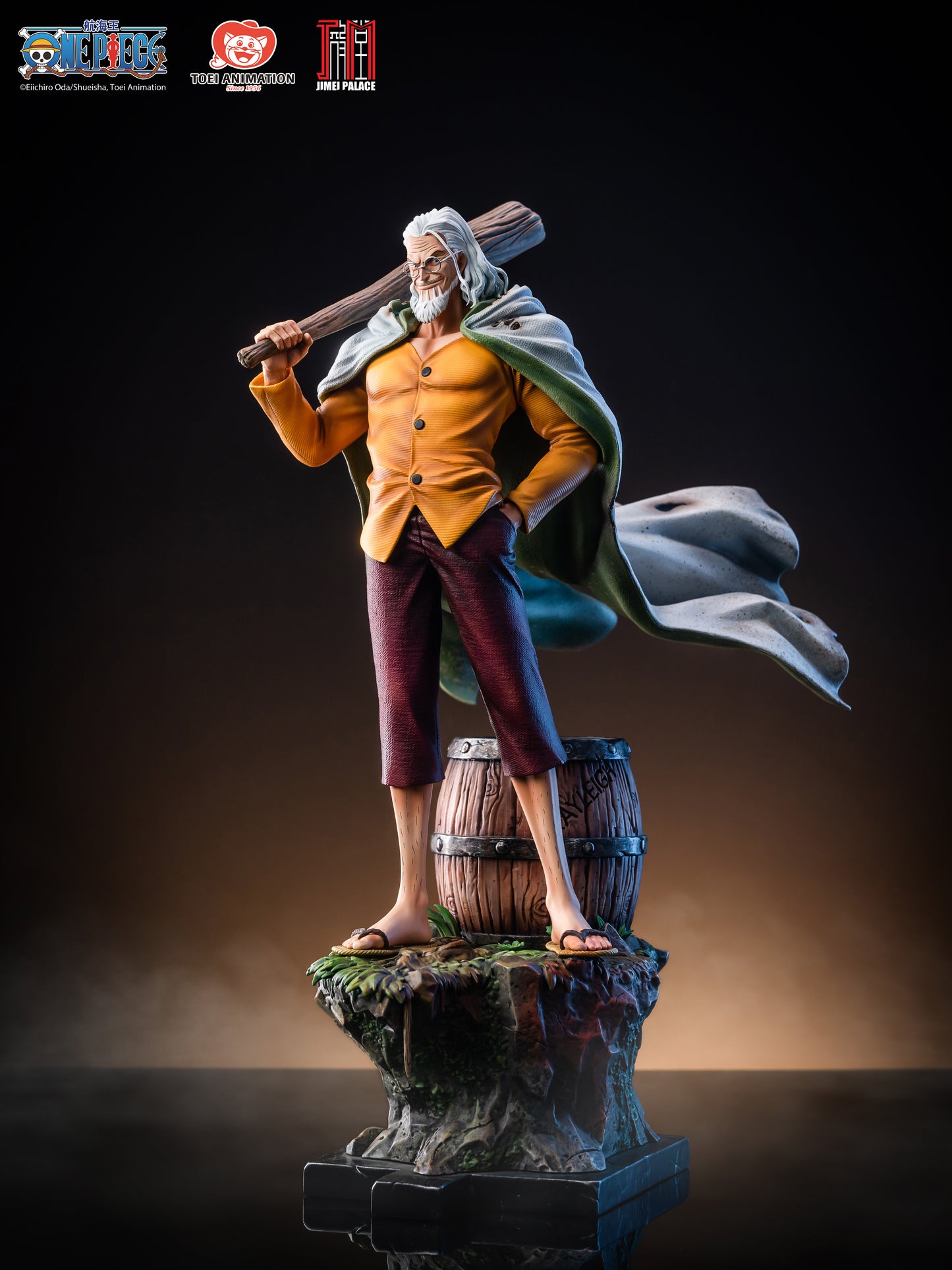 JIMEI PALACE STUDIO – ONE PIECE: MINI STATUE SERIES, LUFFY AND RAYLEIGH (LICENSED) [IN STOCK]