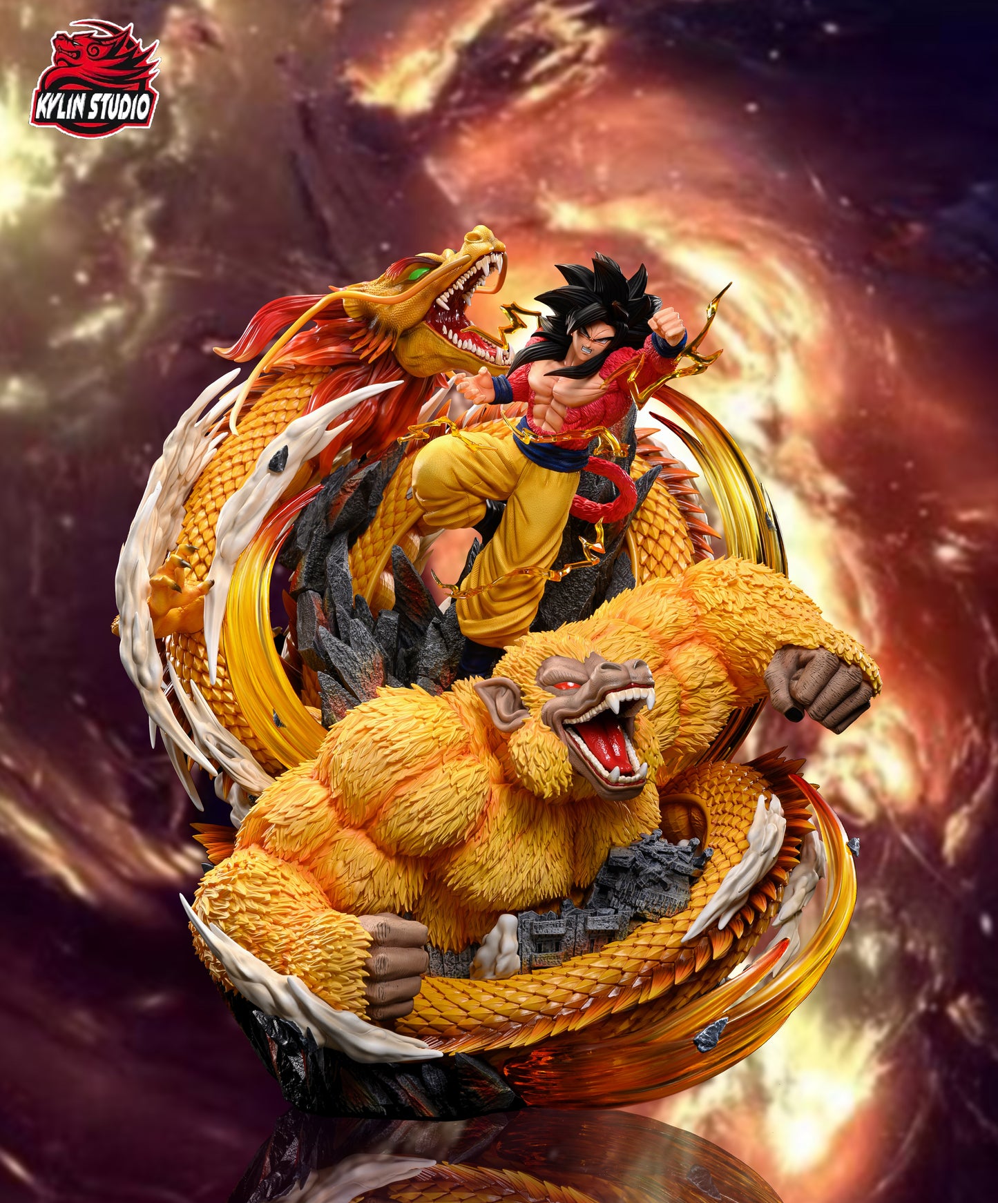 goku super saiyan 4 dragon fist