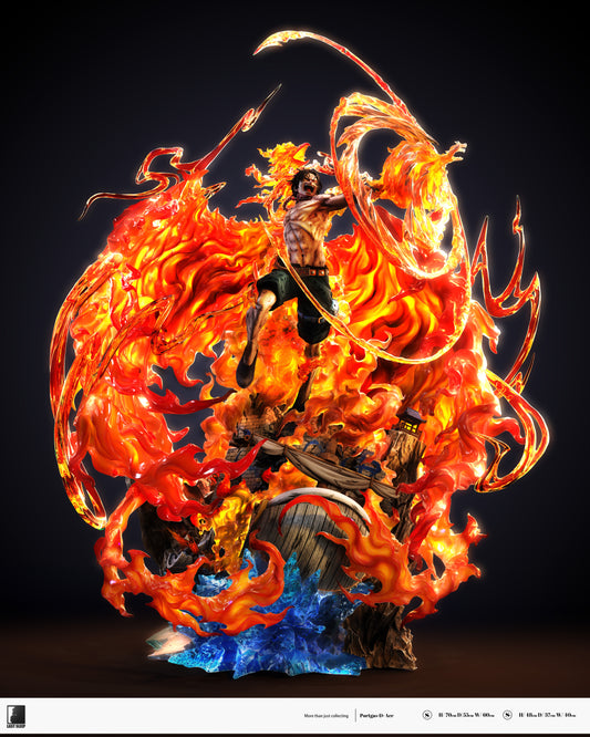 LAST SLEEP STUDIO – ONE PIECE: FIRE PHOENIX ACE [PRE-ORDER]