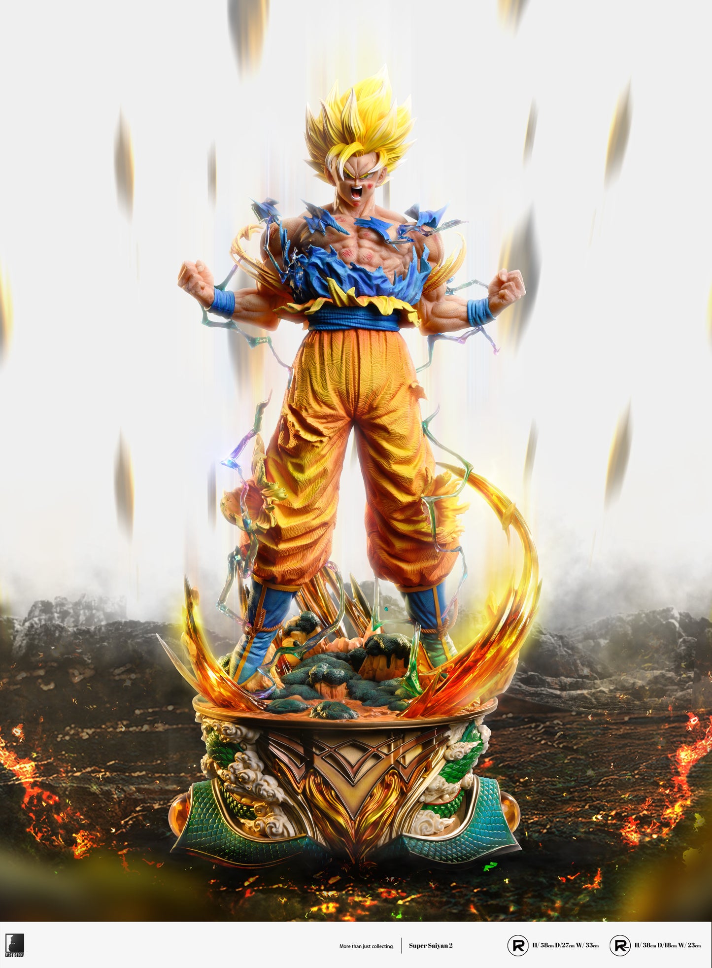 LAST SLEEP STUDIO – DRAGON BALL Z: SUPER SAIYAN 2 GOKU [PRE-ORDER]