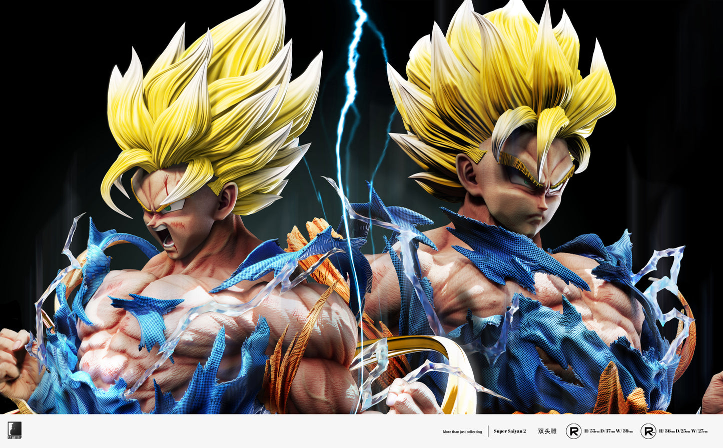 LAST SLEEP STUDIO – DRAGON BALL Z: SUPER SAIYAN 2 GOKU [PRE-ORDER]